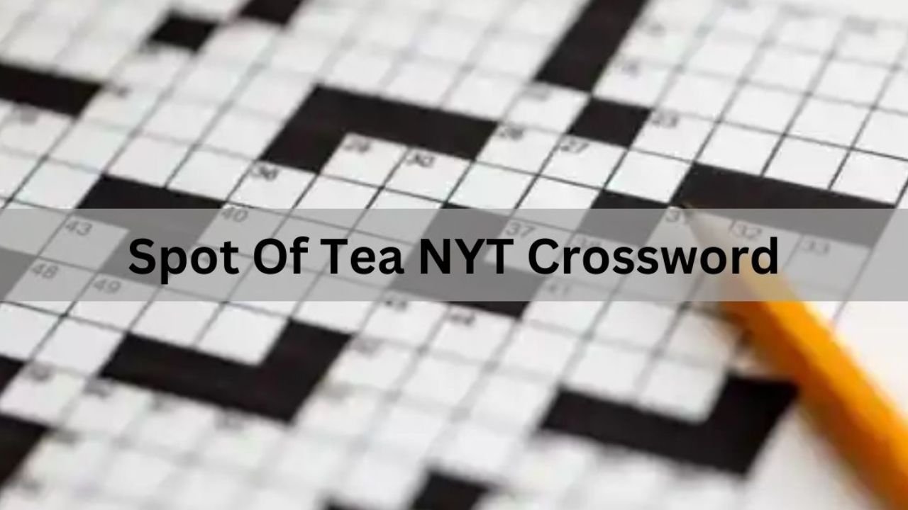 Spot of Tea NYT Crossword